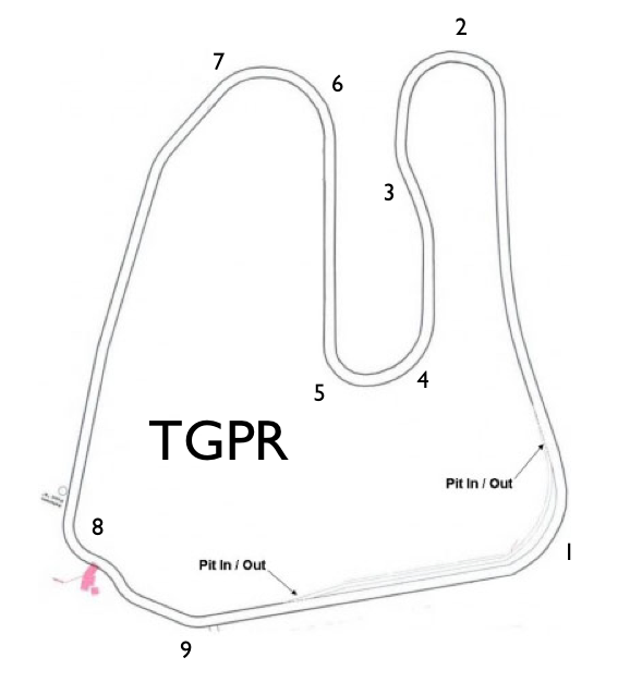 TGPR Track Map